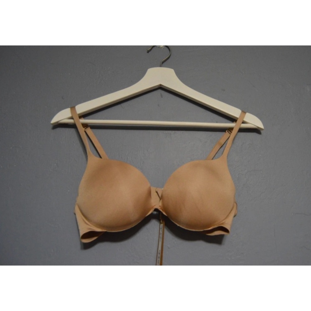 SKIMS Ultimate Sz 34B Clay Push Up Plunge Bra